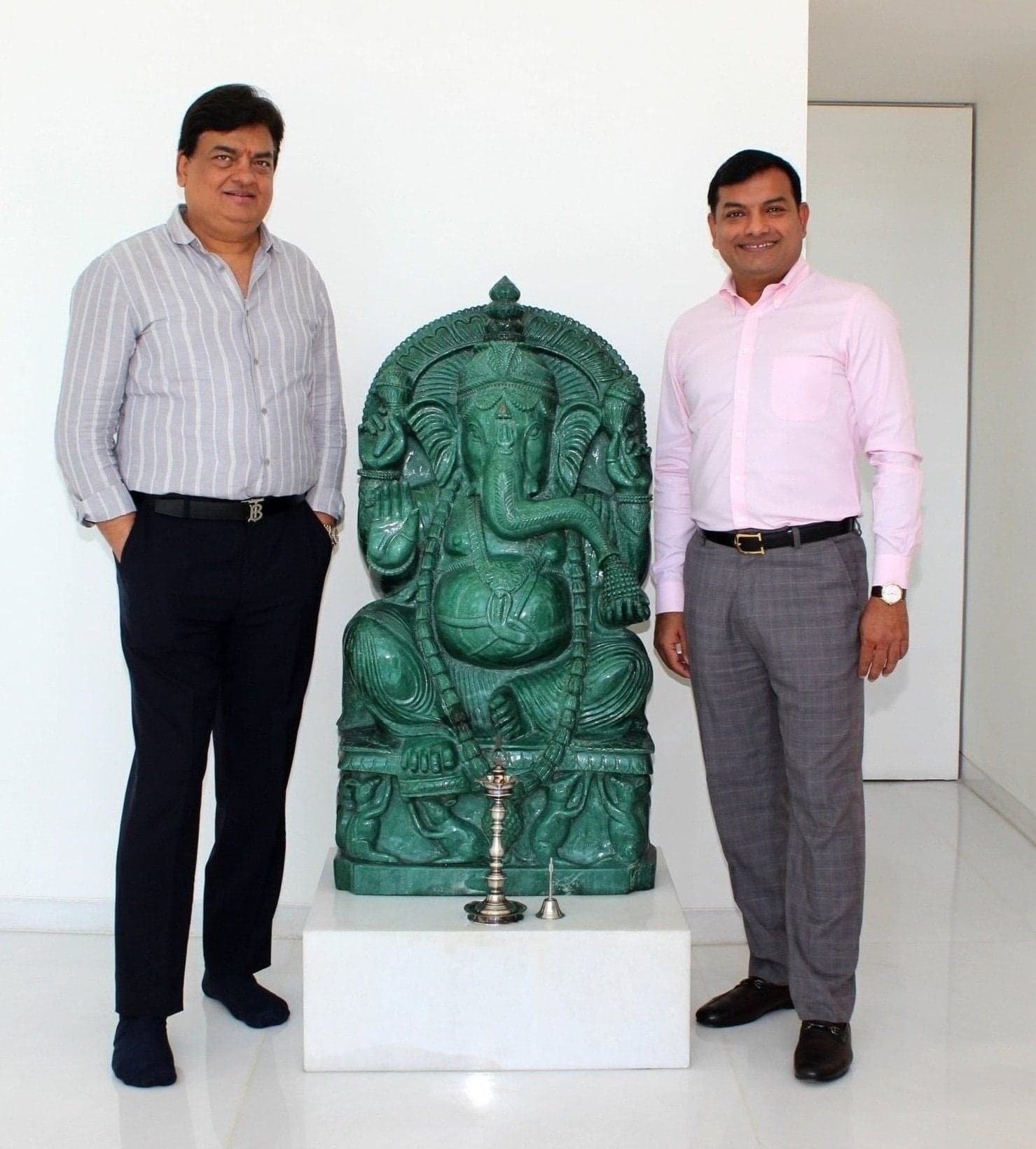 Arun and Suresh Dhaddha at Gyan Museum.