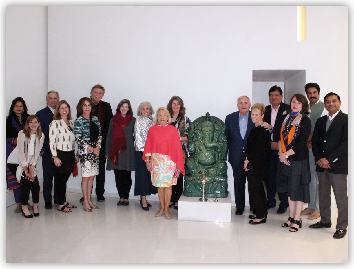 The patrons of the Cincinnati Art Museum en el Museo Gyan.