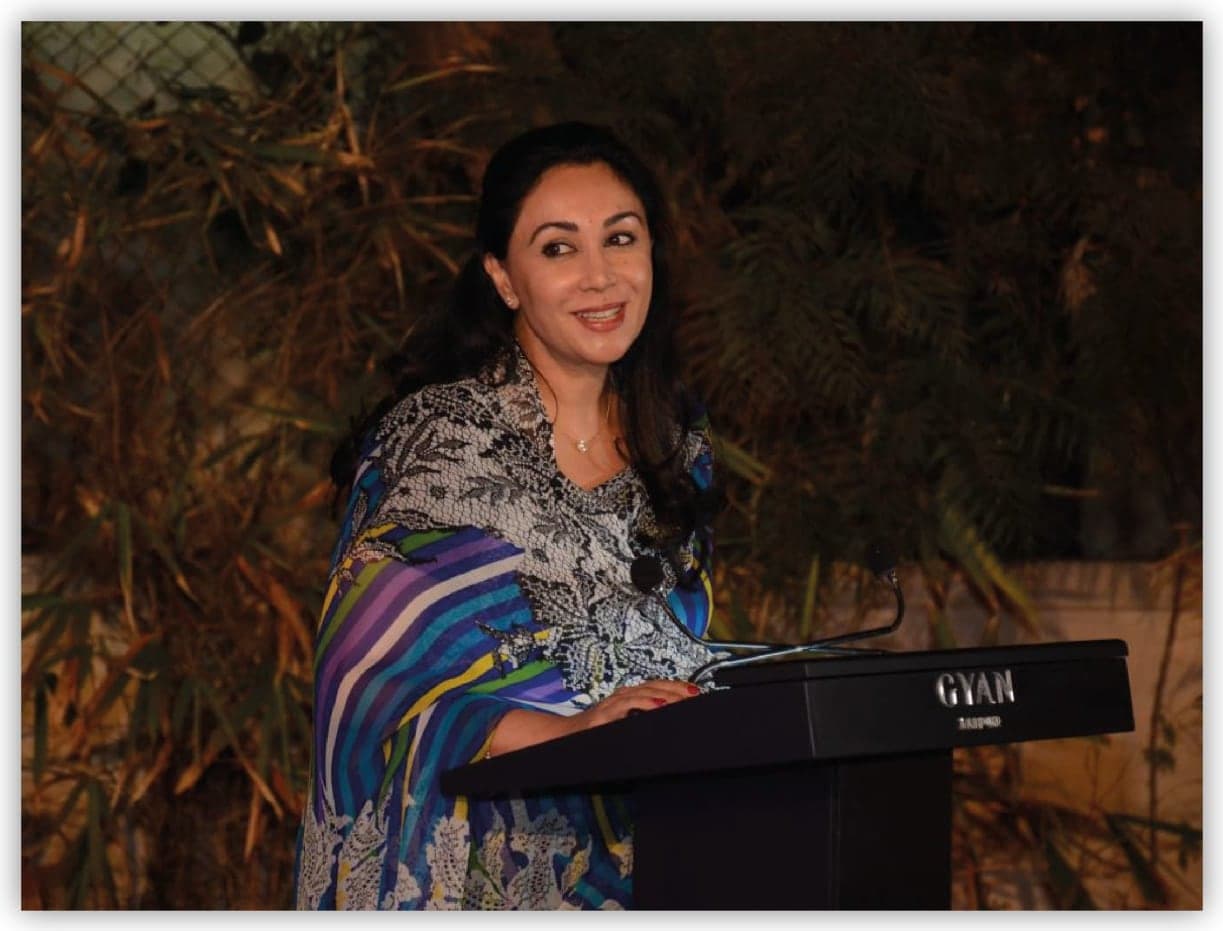 Princess Diya Kumari at Gyan Museum.