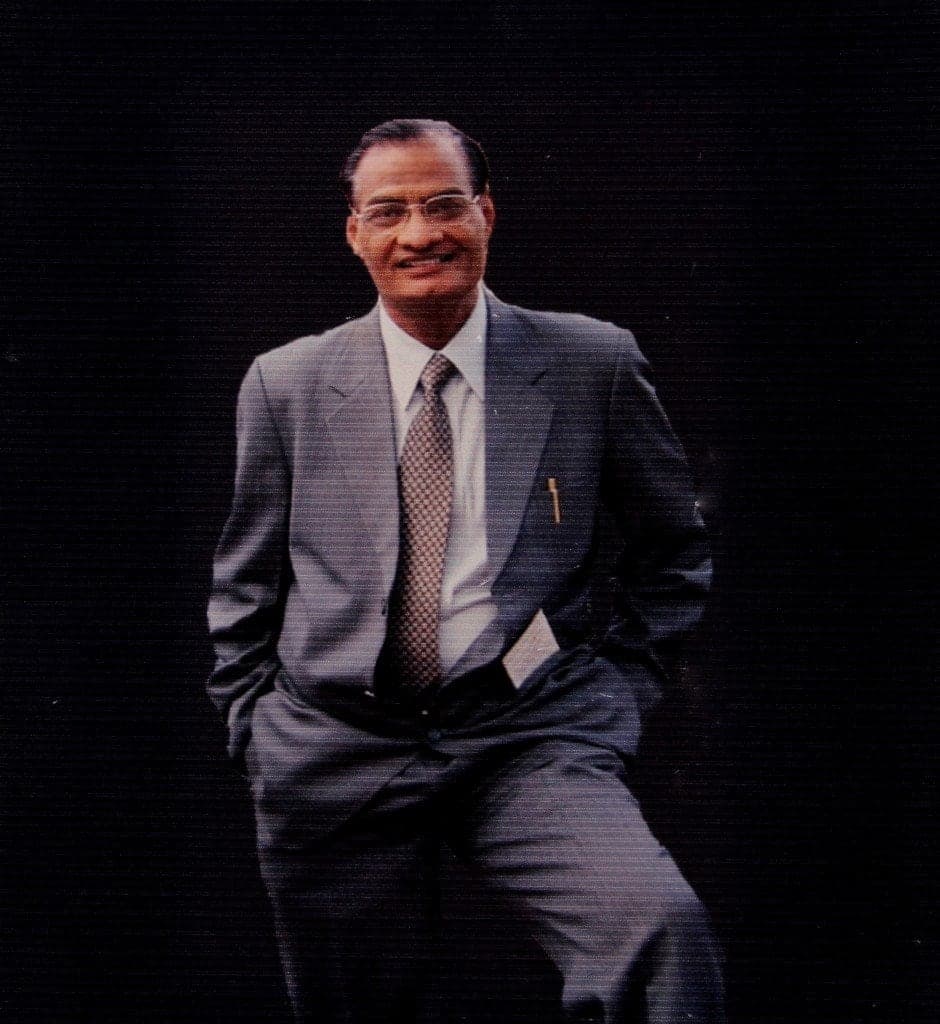 Gyan Chand Dhaddha, photographed in later life.