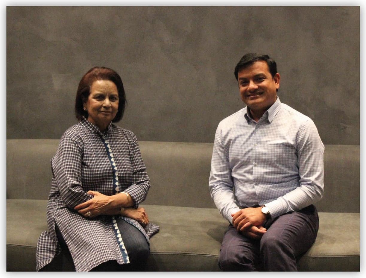 Lekha Poddar at Gyan Museum.