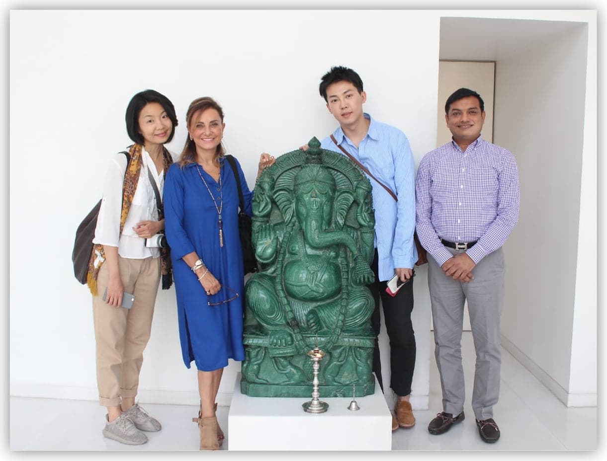 Lucia Silvestri at Gyan Museum.